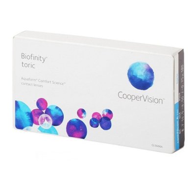 Imagen Biofinity Toric 6 Lentes