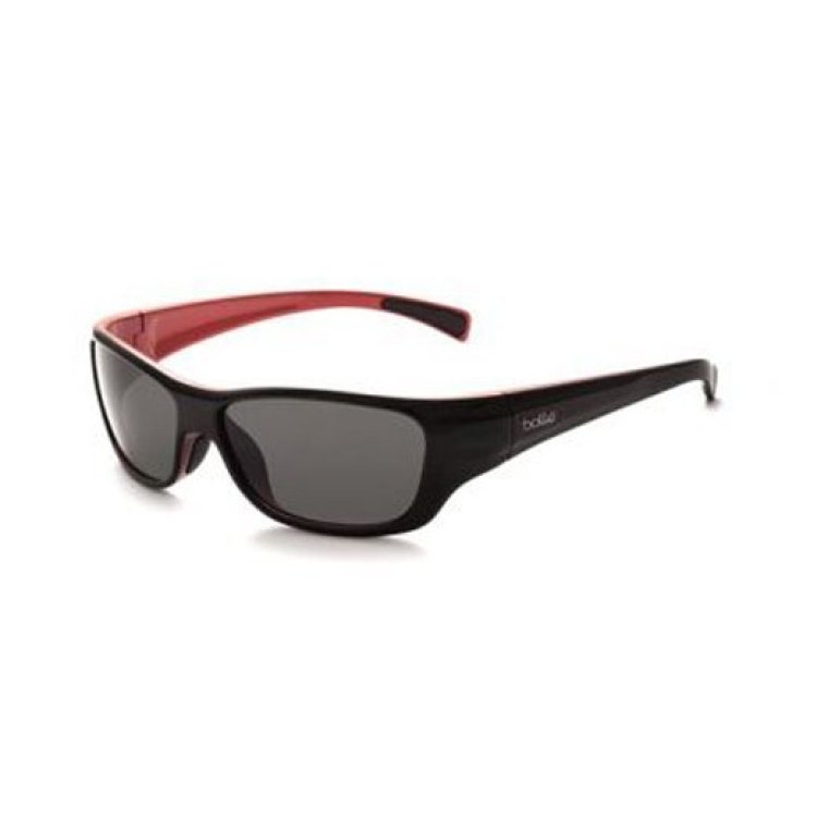 BOLLE CROWN JR. SHINY BLACK/RED TNS
